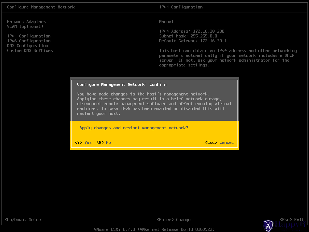 图片[19]-VMware ESXi 6.7安装过程介绍-Happy峰