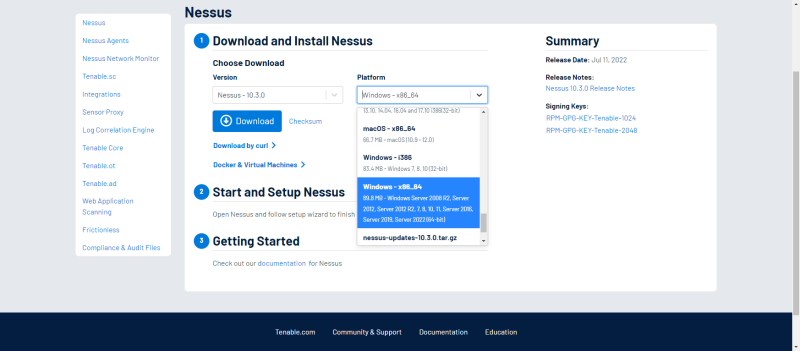 Nessus部署10.3.0-Happy峰安全运营